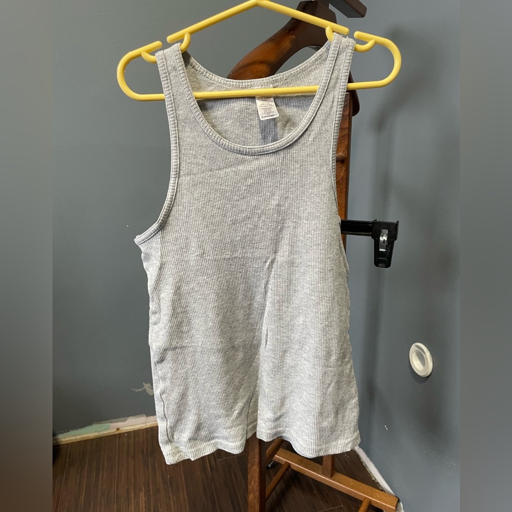 George Light Gray Women's Tank Top